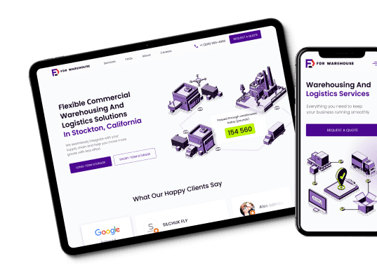 Сайт для логистической компании