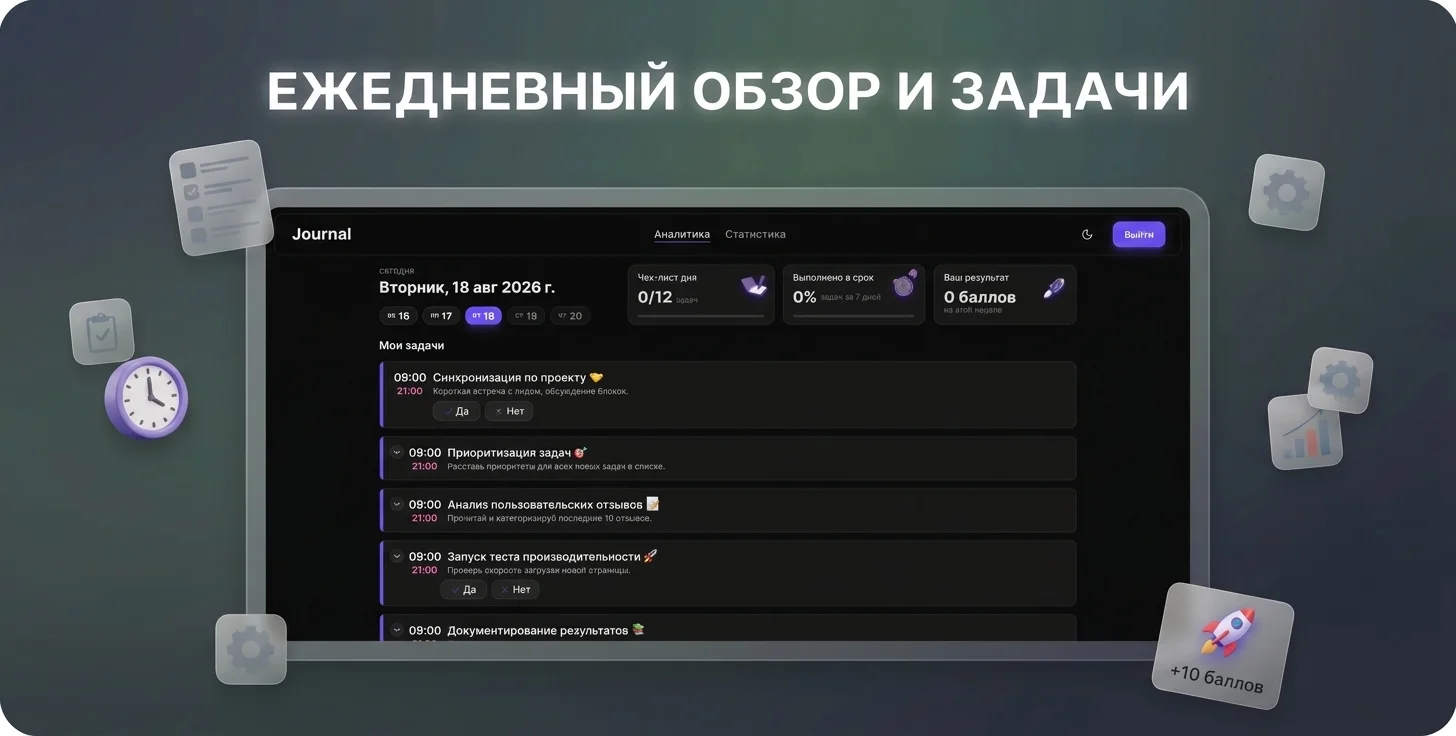 Journal screenshot